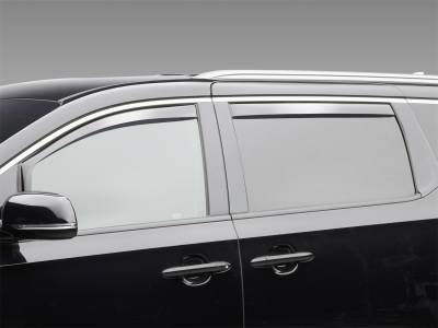 Weathertech - WeatherTech 82980IM Side Window 4-Piece Deflector Set Dark Tint