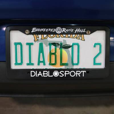 DiabloSport - DiabloSport DBL-LPF1 License Plate Frame