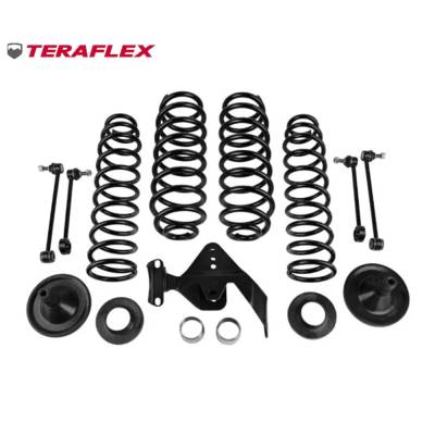 TeraFlex - TeraFlex 1404000 4" Lift Kit Spring Box for 07-18 Jeep Wrangler JK 4DR