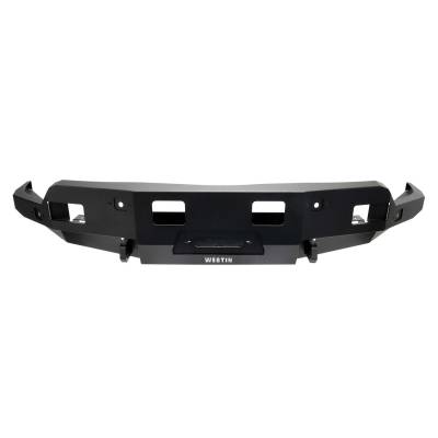 Westin - Westin 58-411315 Black Pro-Series Front Bumper for 23-24 Chevy Silverado 1500