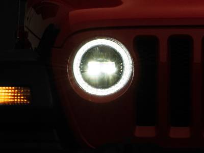 Raxiom - Raxiom J133763 Axial Series LED Headlights for 20-25 Jeep Gladiator JT