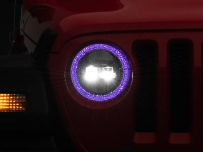 Raxiom - Raxiom J142668 Axial Series 9" LED Headlights w/RGB Halo