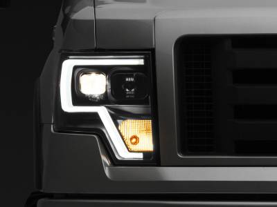 Raxiom - Raxiom T542845 Projector Headlights w/LED Accent