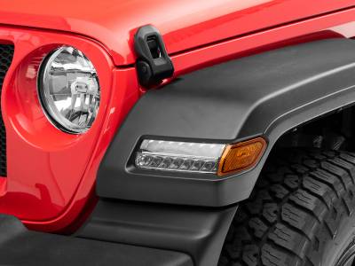 Raxiom - Raxiom J155020-JL Front Sequential LED Parking/Turn Signals for 18-23 Jeep JL/JT