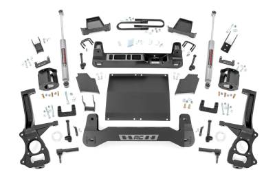 Rough Country Suspension Systems - Rough Country 110030D 6" Suspension Lift for 25-26 Silverado 1500 4WD 3.0L Dsl