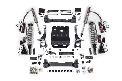 BDS Suspension - BDS Suspension BDS815PES 6" Suspension Lift Kit 4" Rear Block