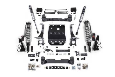 BDS Suspension - BDS Suspension BDS815PSS 6" Suspension Lift Kit 4" Rear Block