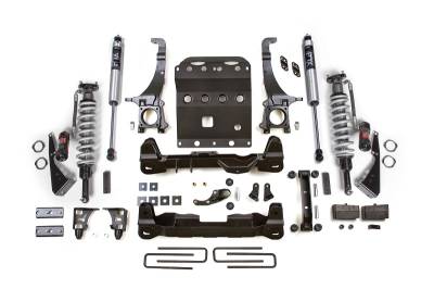 BDS Suspension - BDS Suspension BDS816PSS 4" Suspension Lift Kit 4" Rear Block