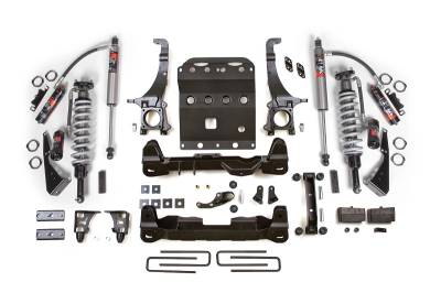 BDS Suspension - BDS Suspension BDS816PES 4" Suspension Lift Kit 4" Rear Block