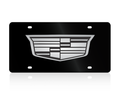 Eurosport Daytona - Eurosport Daytona 2201N-5 Lazer-Tag License Plate Cadillac Crest Logo