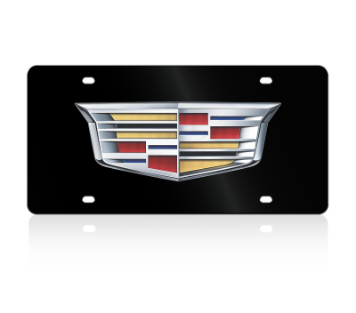 Eurosport Daytona - Eurosport Daytona 2201N-1 Lazer-Tag License Plate Cadillac Crest Logo
