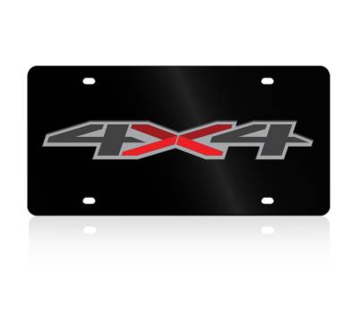 Eurosport Daytona - Eurosport Daytona 2324N-1 Lazer-Tag License Plate Chevrolet 4x4 Logo