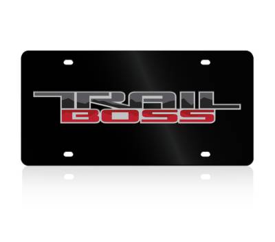 Eurosport Daytona - Eurosport Daytona 2328N-1 Lazer-Tag License Plate Trail Boss Logo