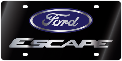 Eurosport Daytona - Eurosport Daytona 2514N-1 Lazer-Tag License Plate Ford Escape Logo