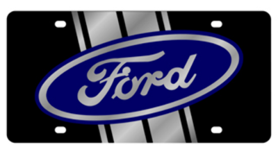 Eurosport Daytona - Eurosport Daytona 2501STMP-1 Lazer-Tag License Plate Ford Oval Logo