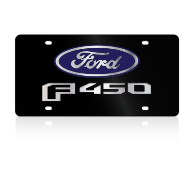 Eurosport Daytona - Eurosport Daytona 2519N2-1 Lazer-Tag License Plate Ford F450 Logo