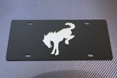 Eurosport Daytona - Eurosport Daytona 2527-1L Lazer-Tag License Plate Bronco Horse Logo