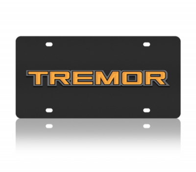 Eurosport Daytona - Eurosport Daytona 3526-1 Carbon Steel License Plate Tremor Logo