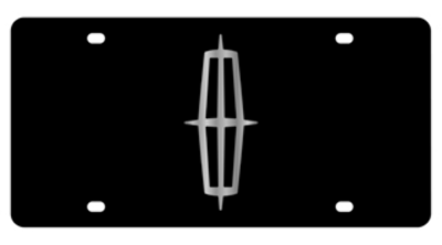 Eurosport Daytona - Eurosport Daytona 3701-1 Carbon Steel License Plate Lincoln Logo