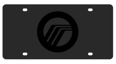 Eurosport Daytona - Eurosport Daytona 3720-7 Carbon Steel License Plate Mercury Logo