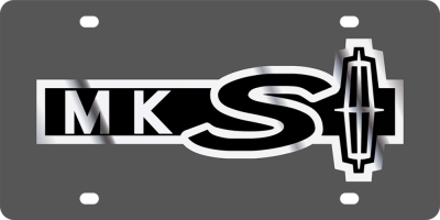 Eurosport Daytona - Eurosport Daytona 3714B-1 Carbon Steel License Plate MKS Logo