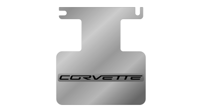 Eurosport Daytona - Eurosport Daytona 4209WO Stainless Exhaust Enhancer Plate C6 Corvette Flag Logo