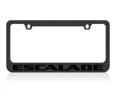 Eurosport Daytona - Eurosport Daytona 5205N-2WO-BK Daytona Icon License Frame Escalade