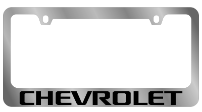 Eurosport Daytona - Eurosport Daytona 5302WO-BK Daytona Icon License Frame Chevrolet