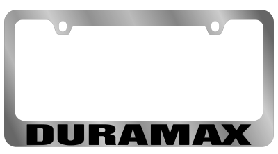Eurosport Daytona - Eurosport Daytona 5310WO-BK Daytona Icon License Frame Duramax