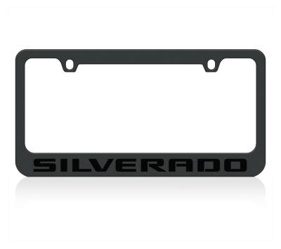 Eurosport Daytona - Eurosport Daytona 5319N2-2WO-BK Daytona Icon License Frame Silverado