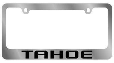 Eurosport Daytona - Eurosport Daytona 5321NWO-BK Daytona Icon License Frame Tahoe