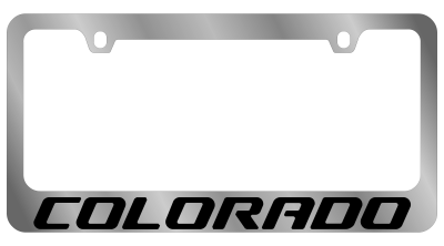 Eurosport Daytona - Eurosport Daytona 5326WO-BK Daytona Icon License Frame Colorado