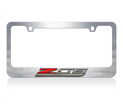 Eurosport Daytona - Eurosport Daytona 5355NSLO Daytona Icon License Frame Corvette Z06 Supercharged