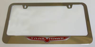 Eurosport Daytona - Eurosport Daytona 5408LO-A Daytona Icon License Frame Trailhawk for Jeep