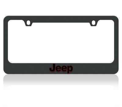 Eurosport Daytona - Eurosport Daytona 5418-2WO-4R Daytona Icon License Frame Jeep Logo for Jeep