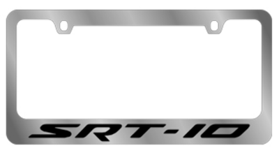 Eurosport Daytona - Eurosport Daytona 5459WO-BK Daytona Icon License Frame SRT for Dodge/Jeep