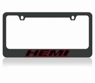 Eurosport Daytona - Eurosport Daytona 5466N-2WO-4R Daytona Icon License Frame Hemi for Dodge/Jeep