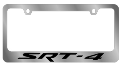 Eurosport Daytona - Eurosport Daytona 5474WO-BK Daytona Icon License Frame SRT-4 for Dodge
