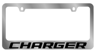 Eurosport Daytona - Eurosport Daytona 5473WO-BK Daytona Icon License Frame Charger for Dodge