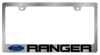 Eurosport Daytona - Eurosport Daytona 5516NLW-BK Daytona Icon License Frame Ford Ranger Oval Logo