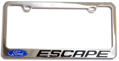 Eurosport Daytona - Eurosport Daytona 5514LW-BK Daytona Icon License Frame Ford Escape Oval Logo