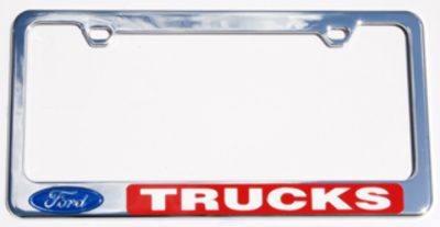 Eurosport Daytona - Eurosport Daytona 5517LW Daytona Icon License Frame Ford Trucks Oval Logo