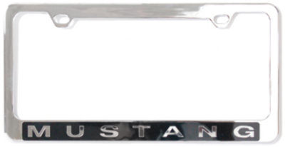 Eurosport Daytona - Eurosport Daytona 5588WO-BK Daytona Icon License Frame Mustang Logo