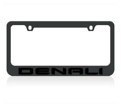 Eurosport Daytona - Eurosport Daytona 5605N2-2WO-BK Daytona Icon License Frame Denali Logo