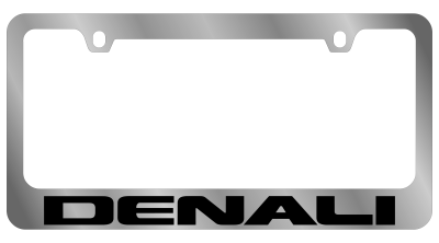 Eurosport Daytona - Eurosport Daytona 5605WO-BK Daytona Icon License Frame Denali Logo