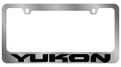 Eurosport Daytona - Eurosport Daytona 5606WO-BK Daytona Icon License Frame Yukon Logo