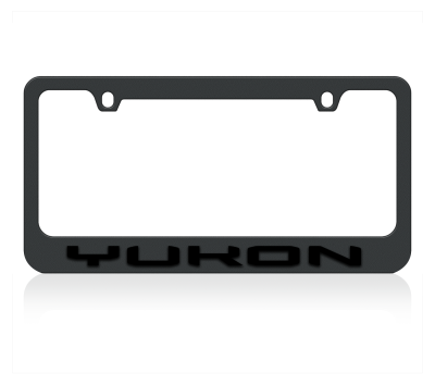 Eurosport Daytona - Eurosport Daytona 5606N2-2WO-BK Daytona Icon License Frame Yukon Logo