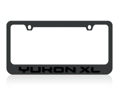 Eurosport Daytona - Eurosport Daytona 5607N2-2WO-BK Daytona Icon License Frame Yukon XL Logo