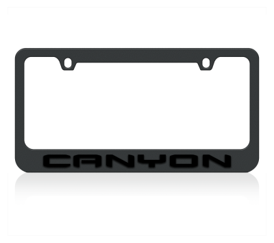 Eurosport Daytona - Eurosport Daytona 5613N2-2WO-BK Daytona Icon License Frame Canyon Logo