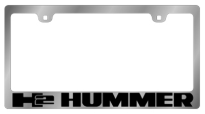 Eurosport Daytona - Eurosport Daytona 5622LW-BK Daytona Icon License Frame Hummer H2 Logo